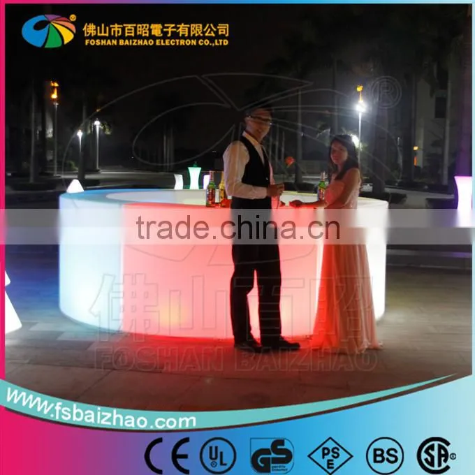outdoor events light bar illuminated led chair led light up bar counter