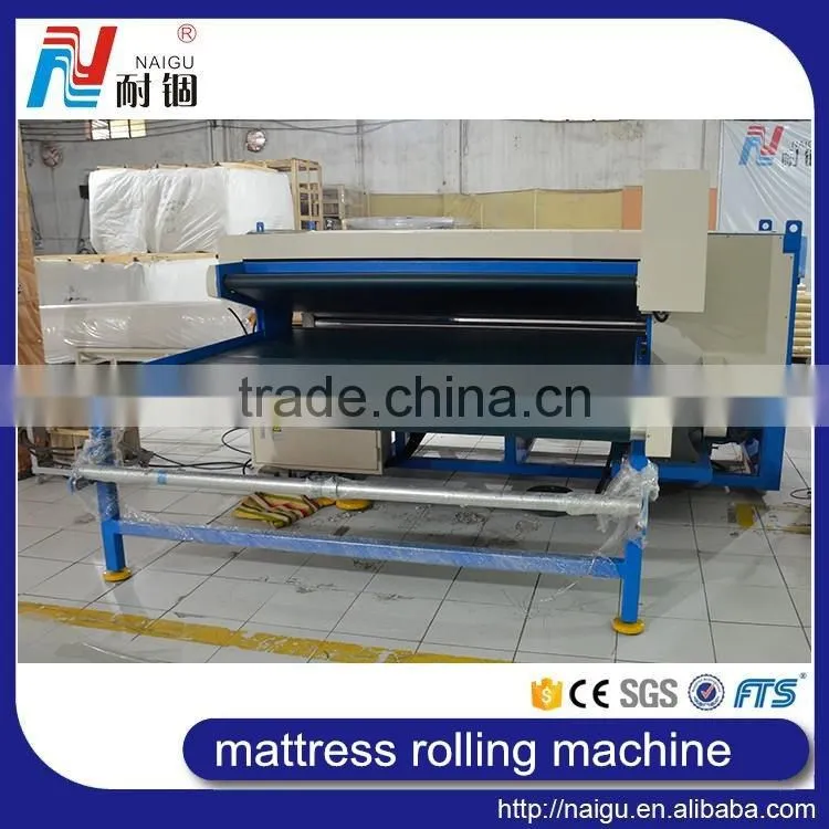 NaiGu manufacture foam mattress/spring mattress roll packing machine