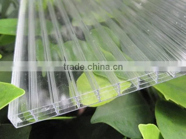 UV Coating Polycarbonate Hollow Sheet