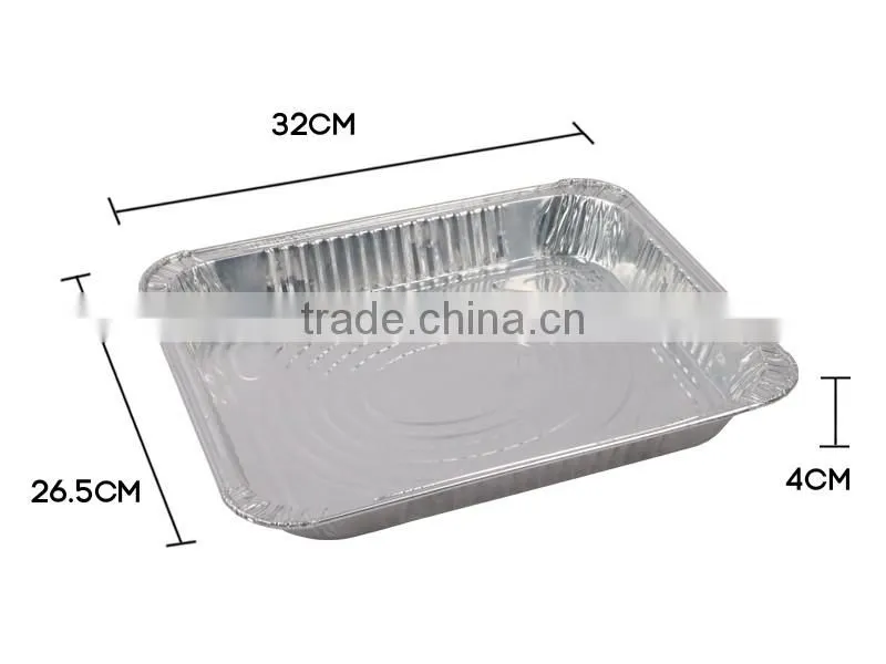 High Quality Square Aluminum Foil Container