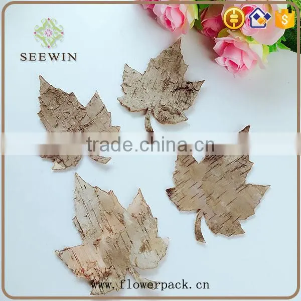 Natural flowers maple leaf type version of the bark