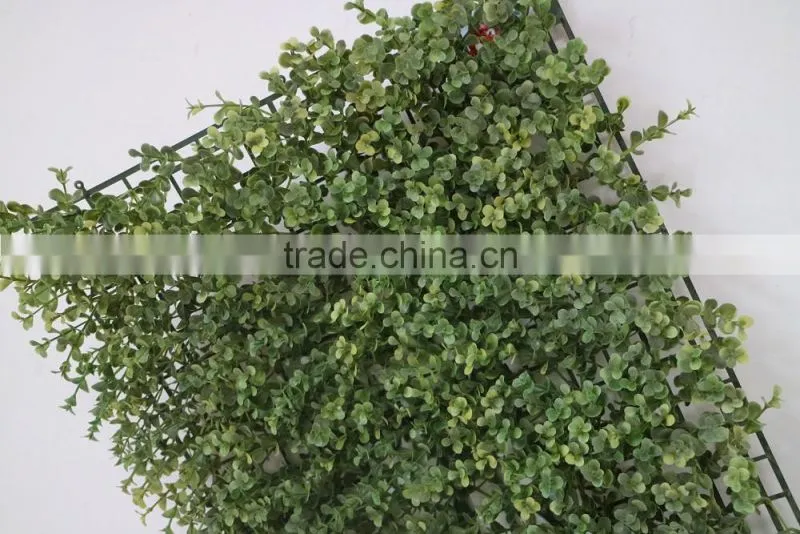landscape artificial grass hedge plastic boxwood mat