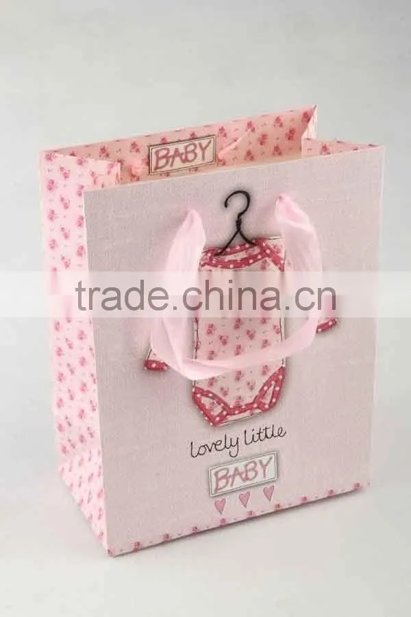 Printed Foldable Gift Bag /Colorful Shopping Paper Bag