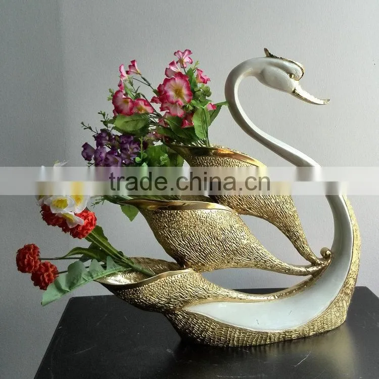 Resin goose figurine