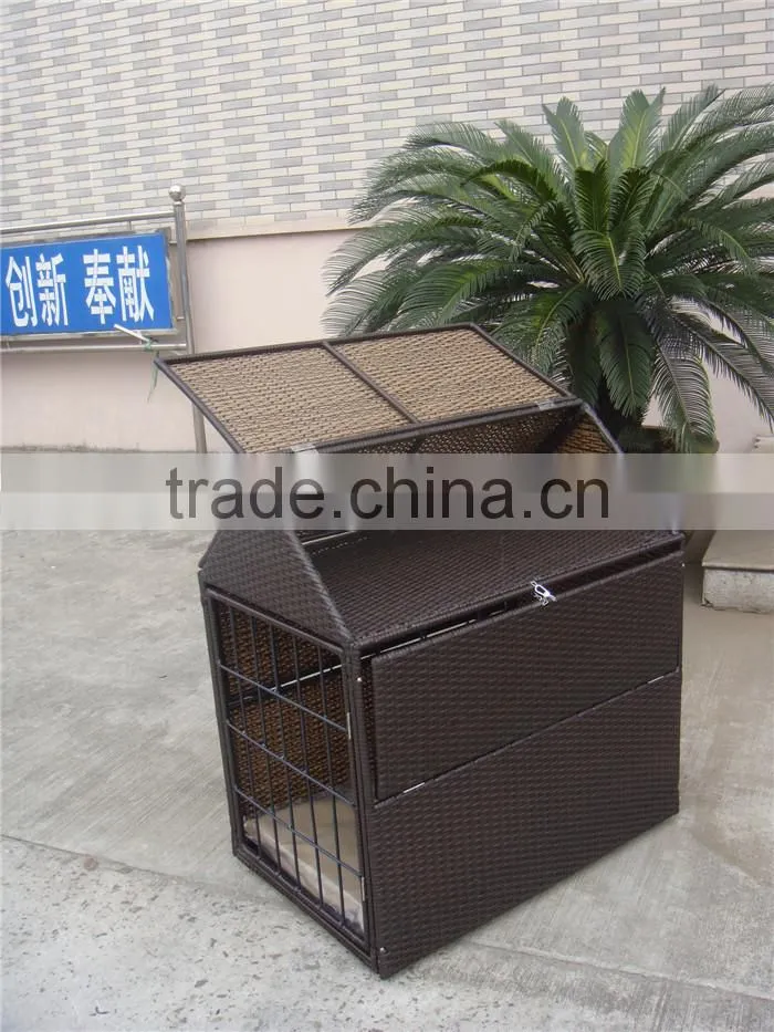 2015 hot sale rattan dog house