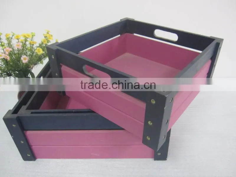 high quality natural cheap wooden box