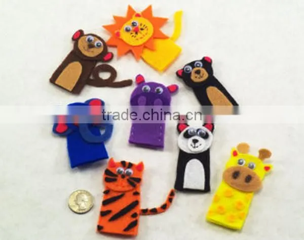 hot trendy high quality and eco friendly new products felt puppets on alibaba express made in china for halloween