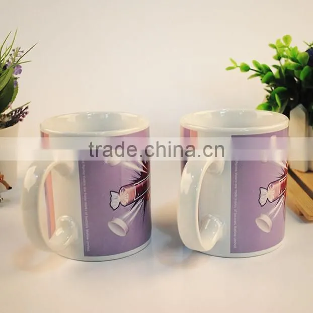 funny design food grade coffe cup ceramic for promotional