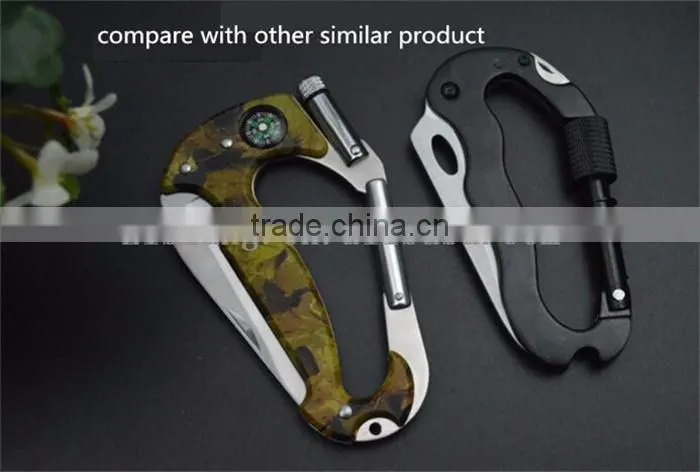 Special gift for men multifunction carabiner hook