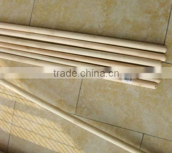 well treated and sanded rake handle