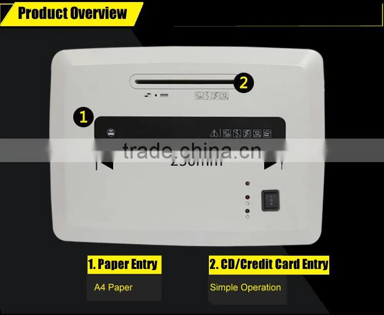 Office paper shredder GS certificate Micr cut JP-616C