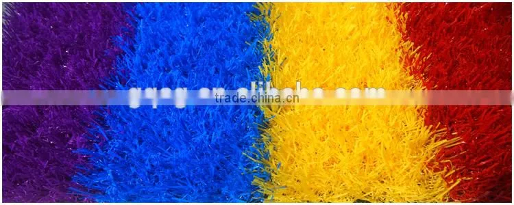 stem fiber color Artificial Synthetic Grass for playground popular in Australia market