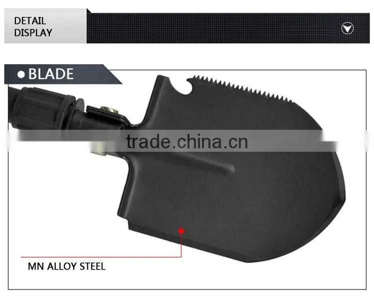 QJ-JS05 Multifunctional Folding Shovel, Foldable Shovel