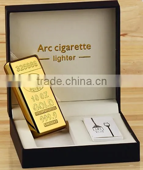 2016 hot sale electronic gold ARC lighter