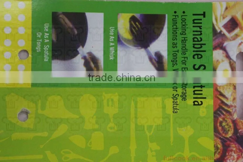 Multifuctional plastic food tong