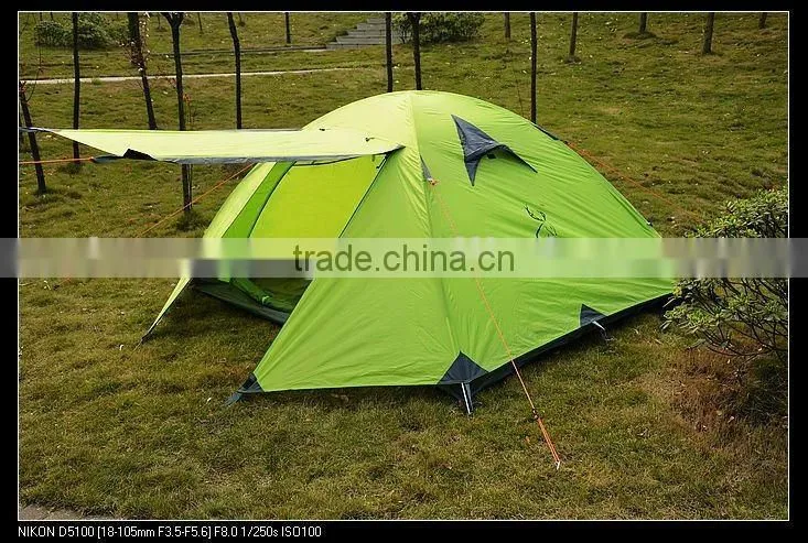 Mellow and full double layer 1-2persons camping tent