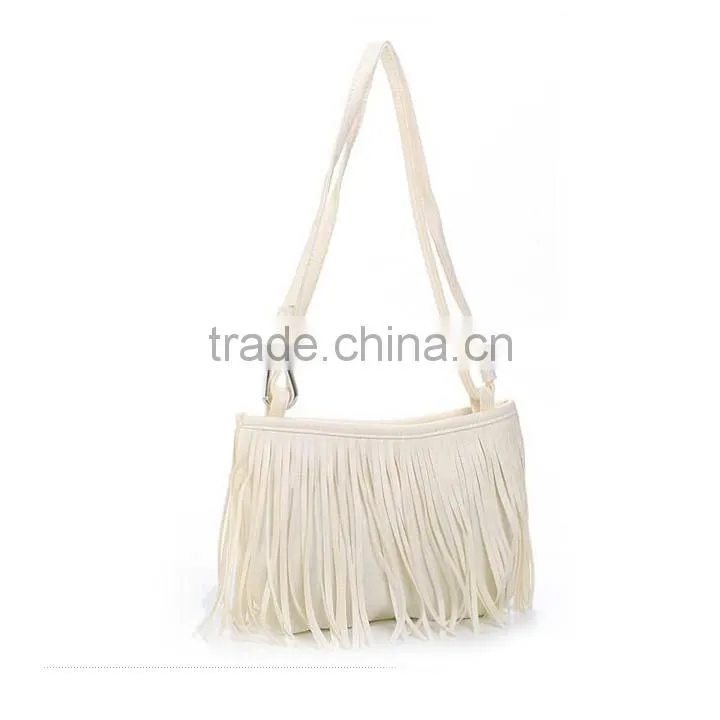 Women's Tassel Shoulder Bag Cross-body Handbag 17826#