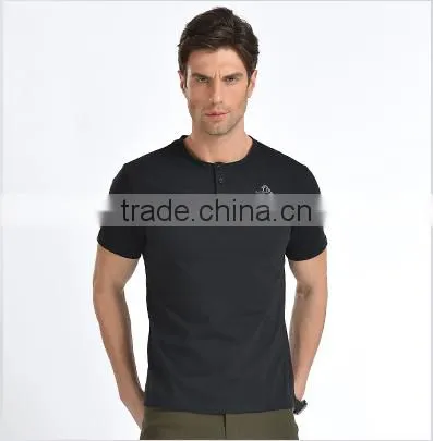 high elasticity fitness clothing blank t-shirt with soft fabric