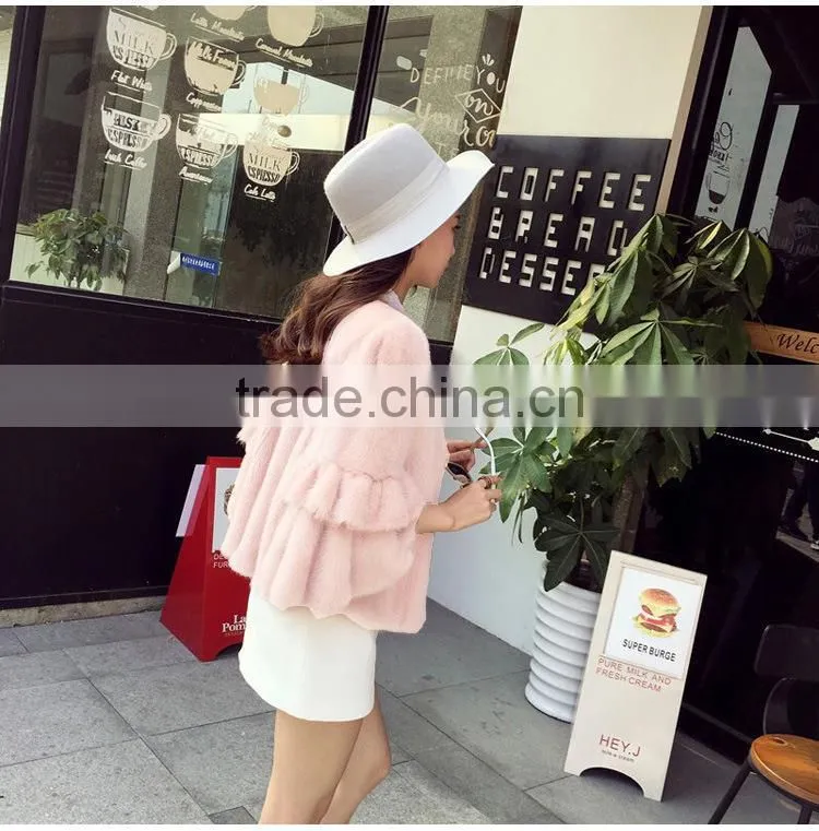 Multifunctional women fur vest from china for wholesales fpc-312