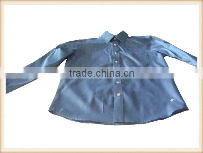 2016 custom men cotton denim shirts
