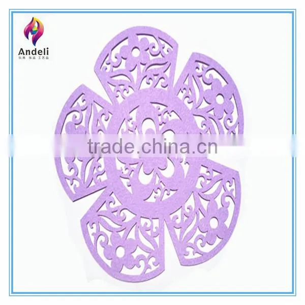 2014 new design high quality felt restaurant table mats