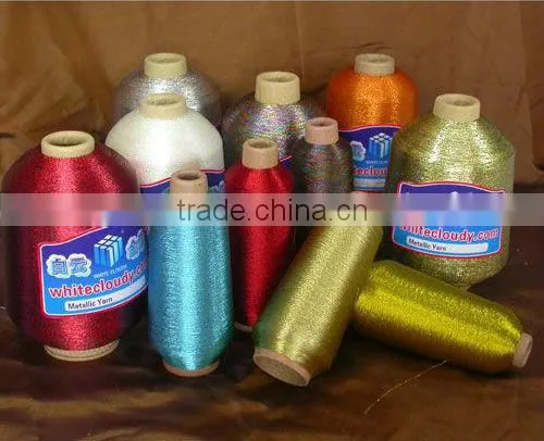 MH-type metallic elastic yarn ployester thread