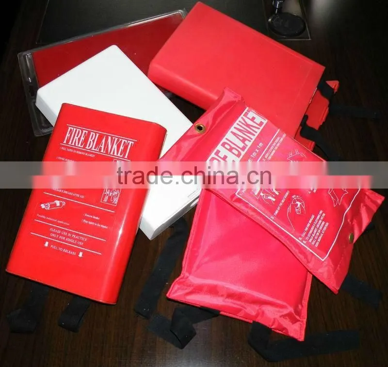 Wool Fire Blanket Safety Emergency Wall Mountable NEW Packaged