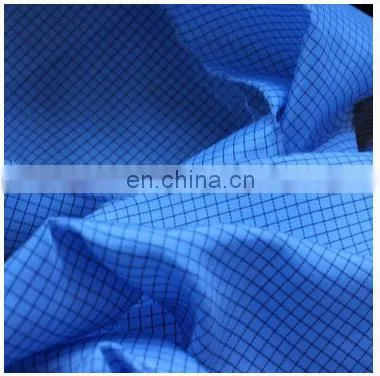 Maxsharer direct selling antistatic polyester esd 5mm grid fabric in promotion