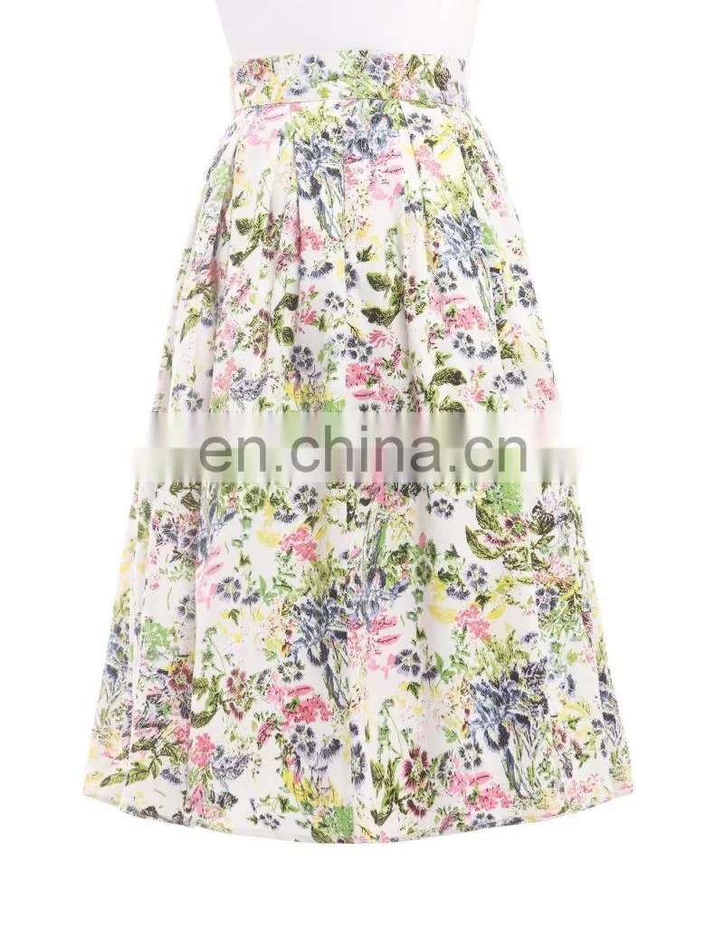 19 Colors ! Grace Karin Colorful Cheap Occident Short Printed Cotton 50s Reto Skirt CL6294-18#