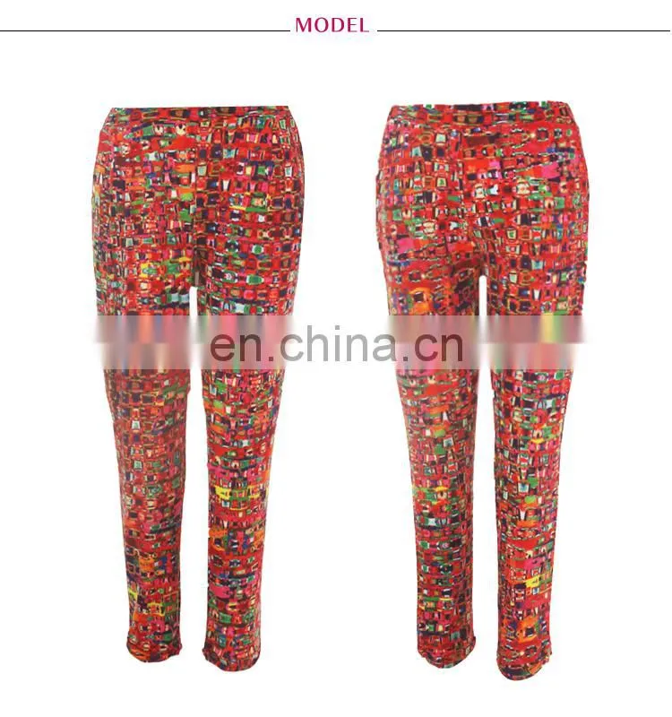 Hot sale Custom Sublimation Printed Yoga Pants Wholesale Workout Gym Wear Sports Pants
