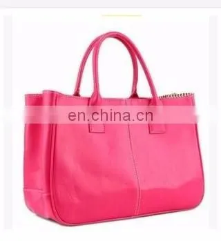 Korea Style Fashion Women PU Zipper Ladies Handbag