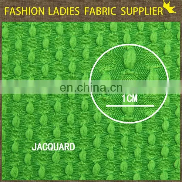 polyester knit clothing new jacquard knitting fabric autumn women jacquard