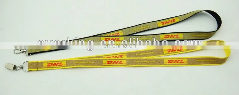 Bling neck glitter lanyards for sale