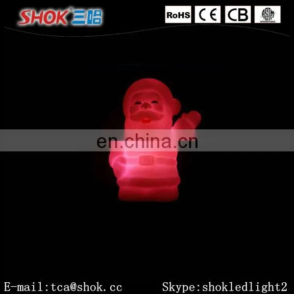 2016 Cheap China Manufacture Led Flashing Christmas Father Moomlight Toy
