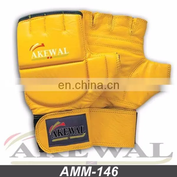 MMA Gloves Cowhide Leather