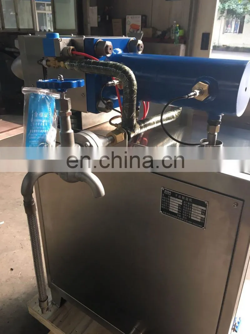 Vertical Cabinet Type Co2 Dry Ice Pellet Making Machine for Stage Wedding Cleaning Machine