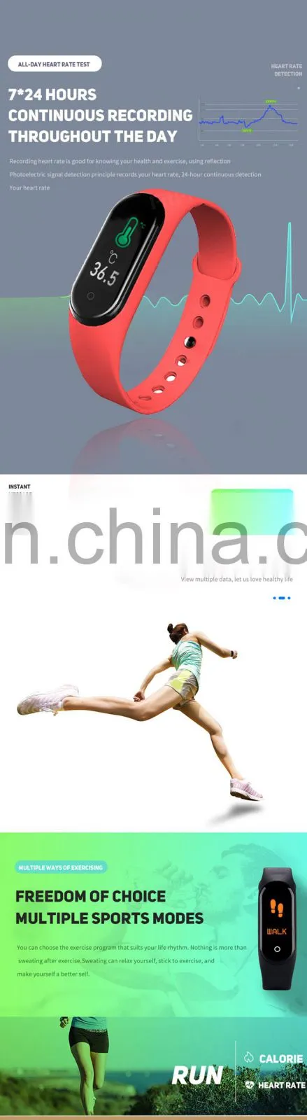 2020 Amazon Top Seller M4 Pro Smart Watch Wholesale Body Temperature Sensor Touch Screen For Apple Sport Smart Bracelet Watch