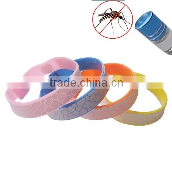 2016 Hot Pest Control Silicone Anti-Mosquito Repellent Bracelet For Summer