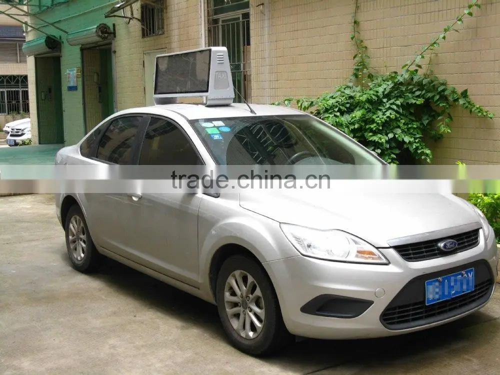 Ali Trade Assurance LED taxi roof top advertising signs, car roof advertising signs