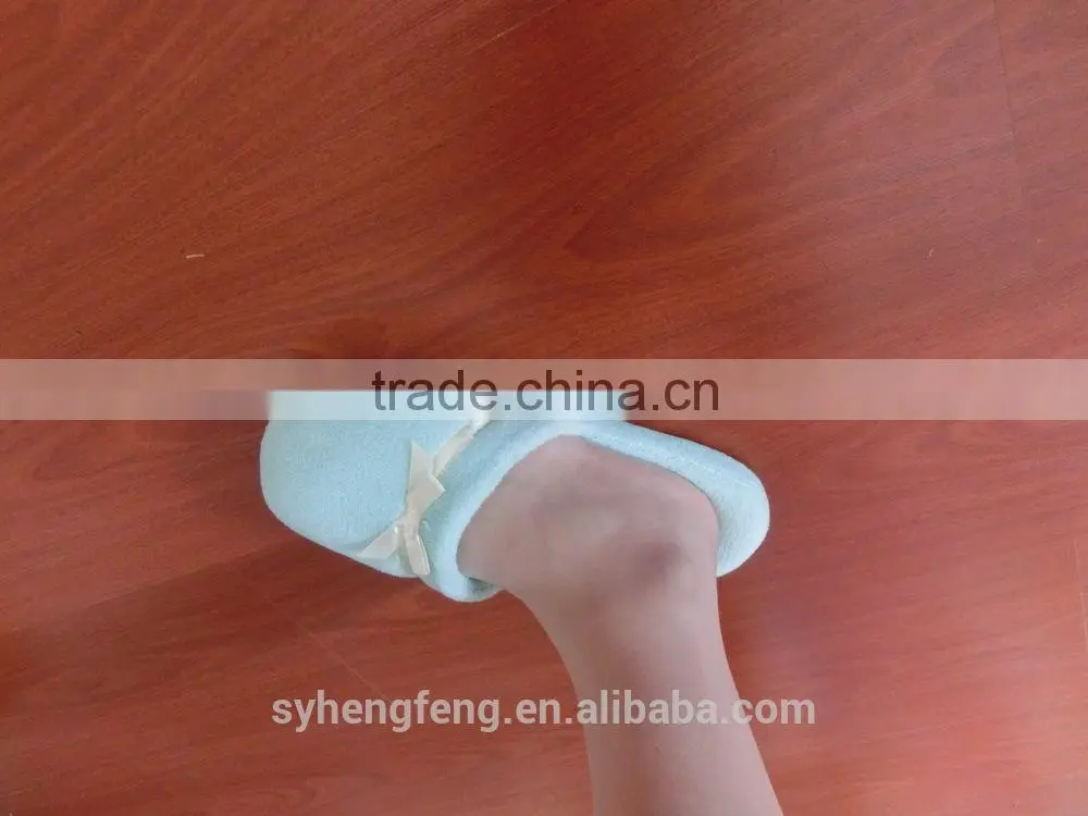 2016 fashion nice pure color room shoes