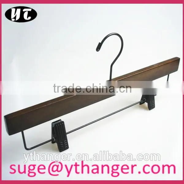WLH263 hotel wood hanger dark brown hanger hotel use