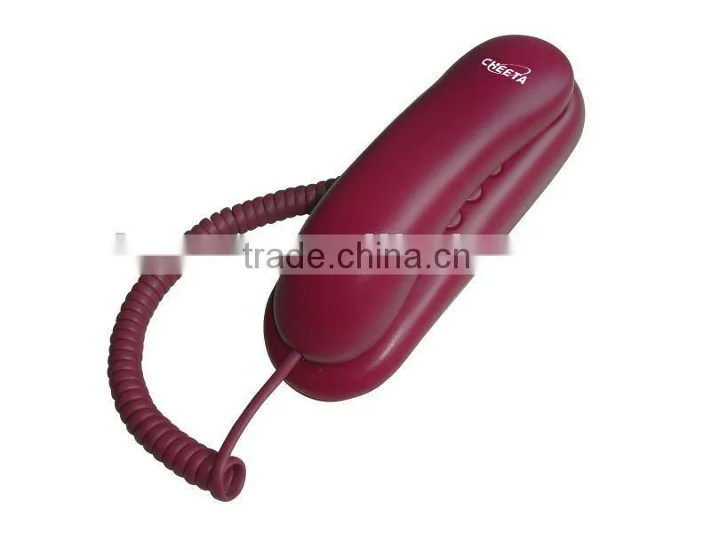 slim corded phone wall mounted trimline corded phone