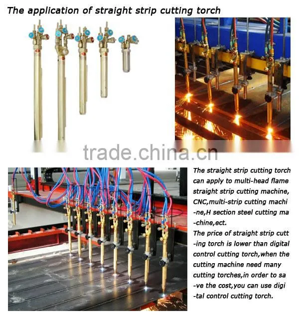 85mm Brass Oxy-fuel Flame Cutting Torch For Portable CNC Cutting Machine