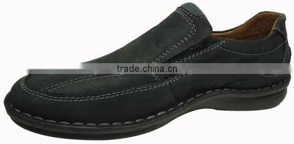 Abrasion Resistance Low Heel Cow leather Shoes For Men