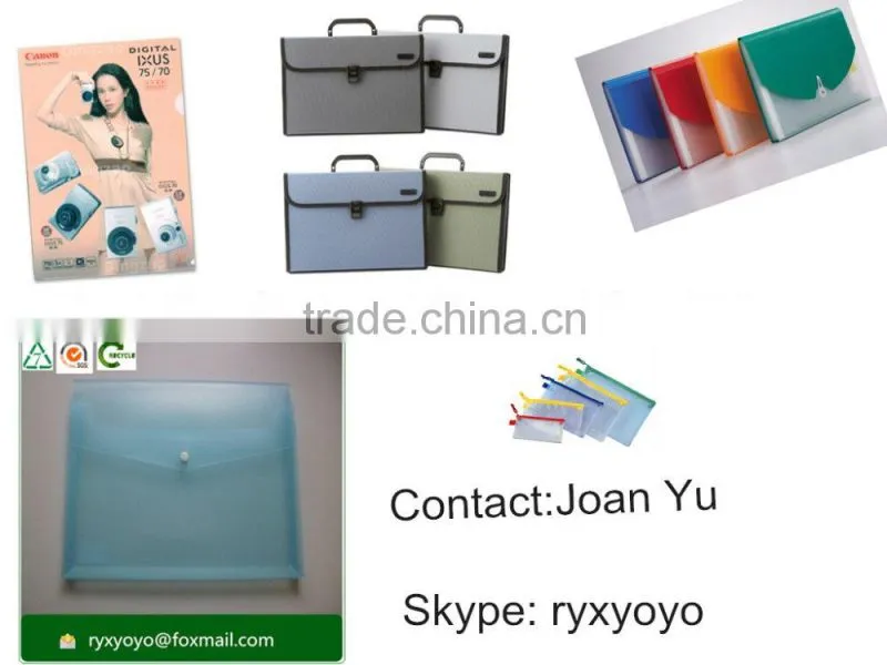 10 pockets a4 display book pp clear file folder