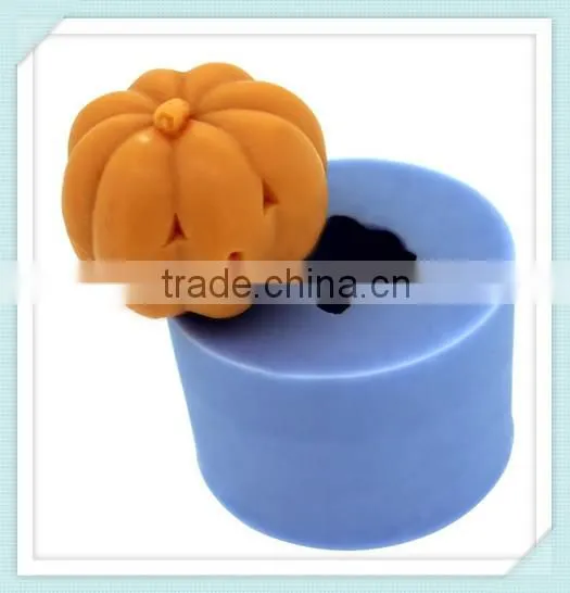 LZ0115 Nicole silicone pumpkin mold candle