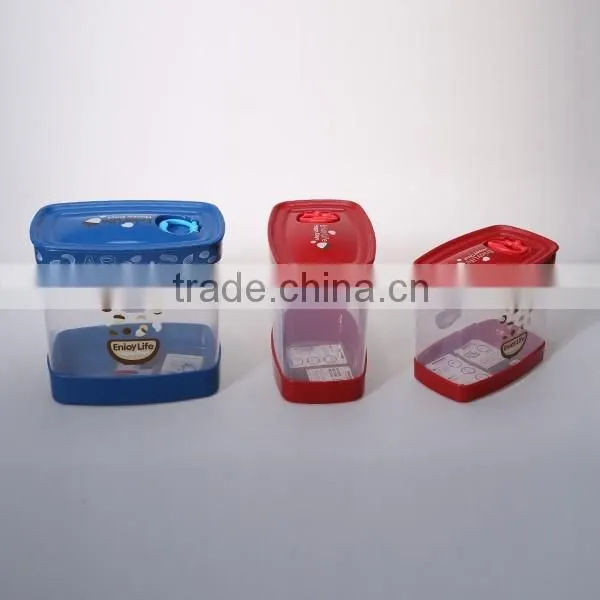 Plastic Rectangle Seal storage box