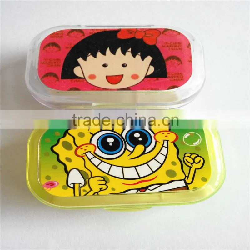 cute contact lens case, smart case contact girl