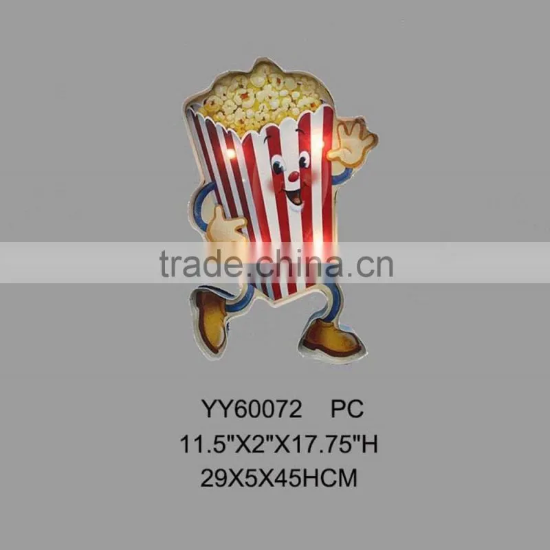 LED IRON DECOR-POPCORN-CINEMA DECOR