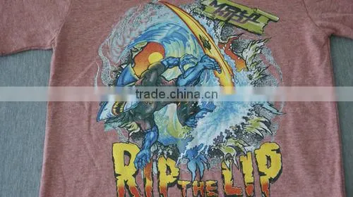 Melange little boy's T-shirt for children wear/brazilian children wear manufacturers